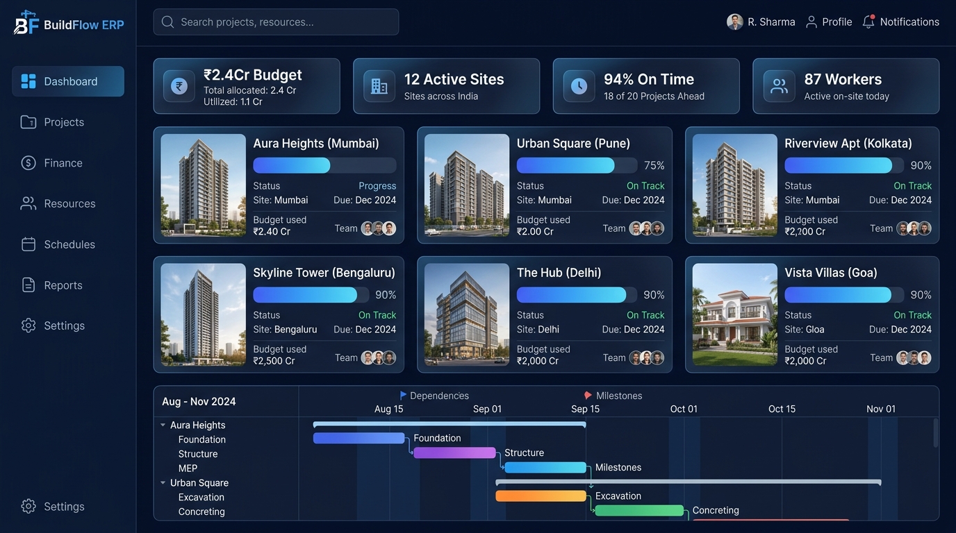 BuildFlow ERP Construction Software